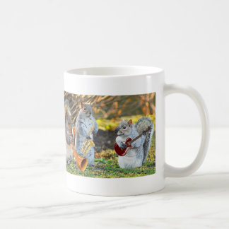 Och musikbandet som lekas på kaffemugg
