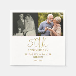 Och nu 2 fotominnesdag 50 Bröllop Pappersservett