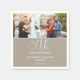 Och nu 2 fotominnesdagar 30 Bröllop Pappersservett