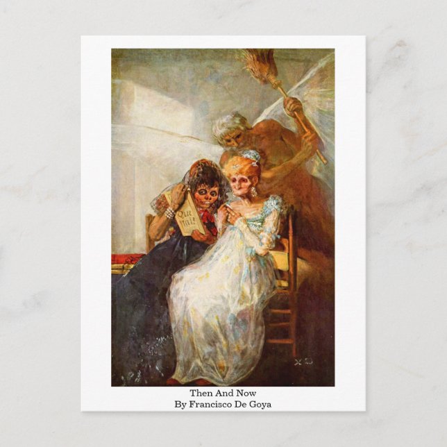 Och nu av Francisco de Goya Vykort (Framsida)