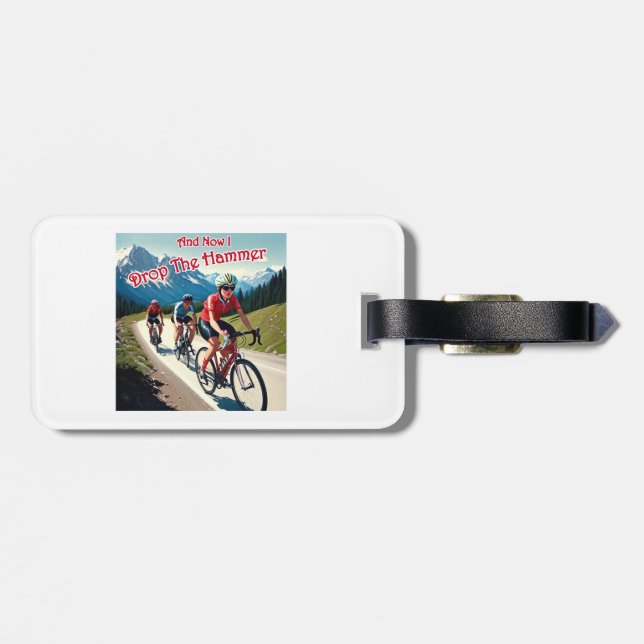 Och nu släpper jag Hammer Woman Cycling Bagagebricka (Baksida Vågrät)