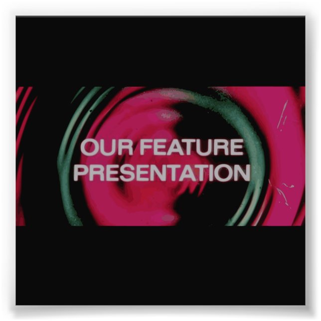 Och nu, vår funktionspresentation fototryck (Framsidan)