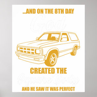 och på den 8e dagen skapade gud den fyrkantiga kro poster