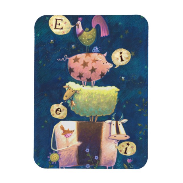 Och på den här gården magnet (Vertikal)