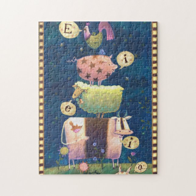 Och på denna lantgård pussel (Vertikal)