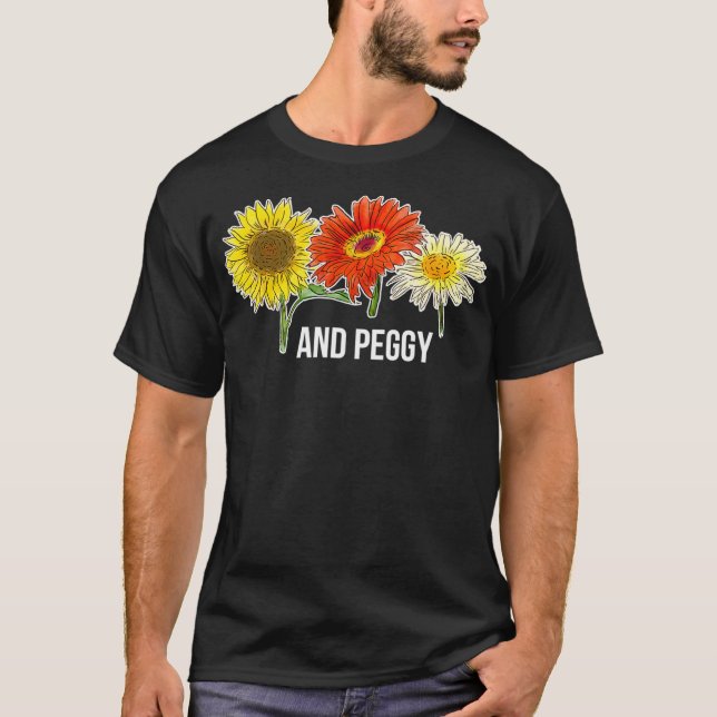 Och Peggy Unique Hamilton US History _1 T Shirt (Framsida)