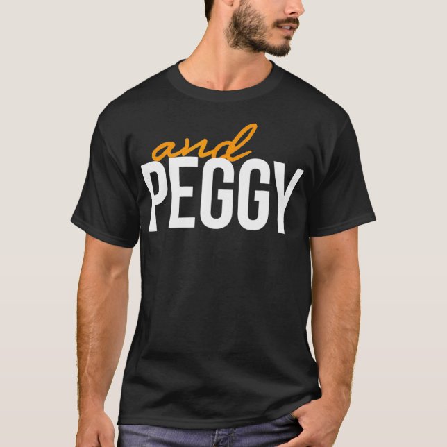 Och Peggy Unique Hamilton US History T Shirt (Framsida)