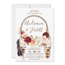  och persisk Ro Boho Dreamcatcher Bröllop