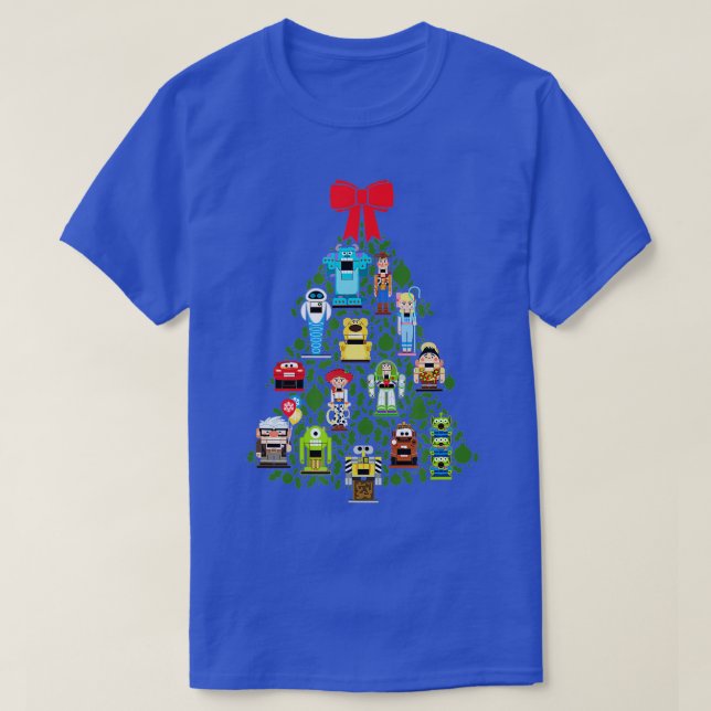 och Pixar Julgran Nutcracker Helgdag T Shirt (Design framsida)
