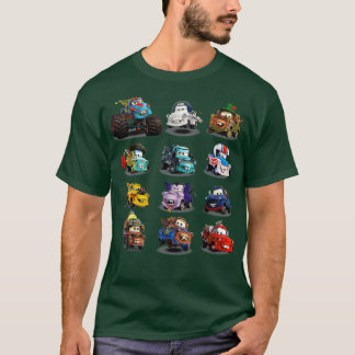 och Pixars Cars Många ärenden T Shirt