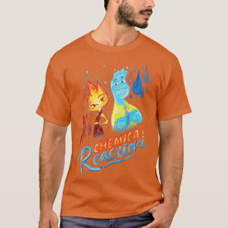 och Pixars Elemental Chemical Reaction Ember Wade T Shirt