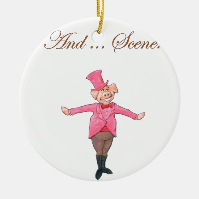 Och… plats julgransprydnad keramik (Framsidan)