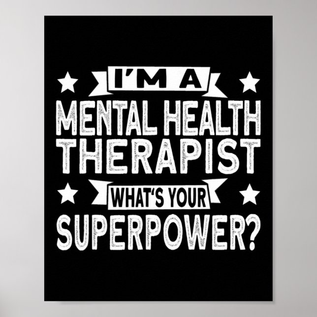 Och psykisk hälsoterapetiker  poster (Framsidan)