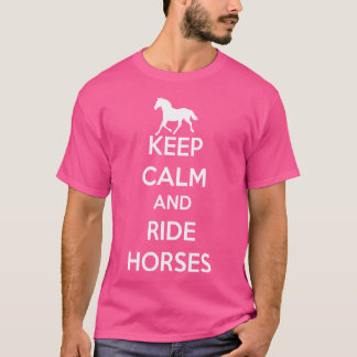 Och Ride Horses Cute Riding Equestrian T Shirt