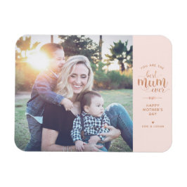  och Ro Guld Bästa Morsa någonsin Fotomagnet Magnet