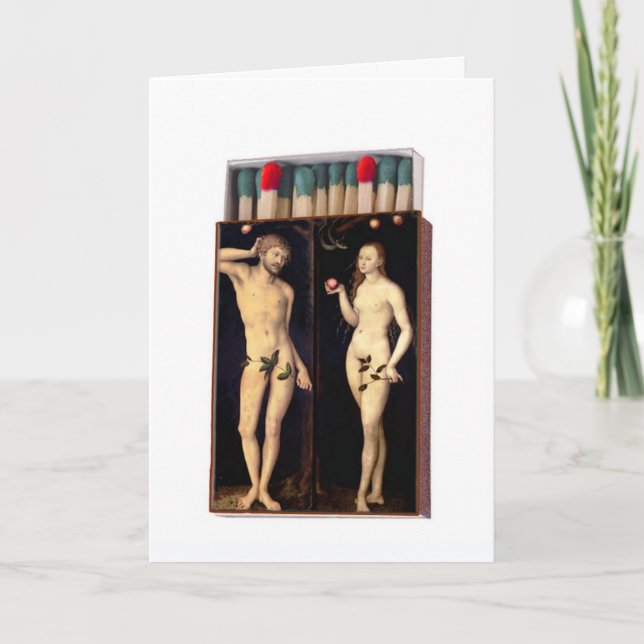 Och så började det hälsningkortet kort (Framsida)