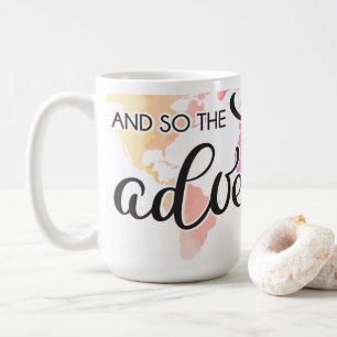 Och så börjar Äventyr Kaffemugg