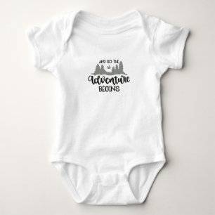 Och så börjar äventyr t shirt