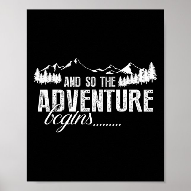 Och så börjar äventyret Camping Road Trip  Poster (Framsidan)