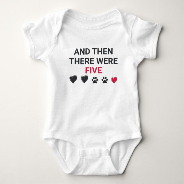 Och så var de fem t shirt (Framsida)