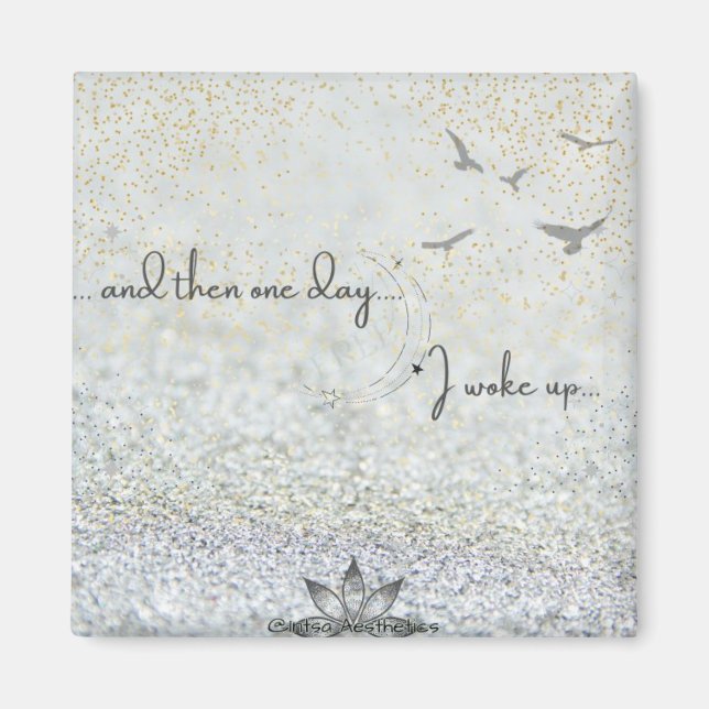 ..och sedan en dag Magnet (Framsidan)