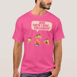 Och sedan kom Camping Äventyr Taco Campf T Shirt