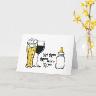 Och sen fanns det tre Baby Grattis kort