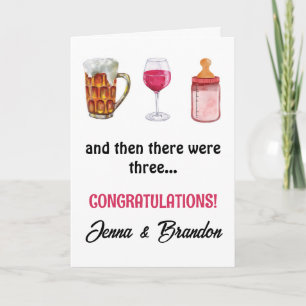 Och sen fanns det tre Nyfödd bebis-kort Kort