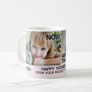 Och sen med bilder-växande flicka fars dag kaffemugg