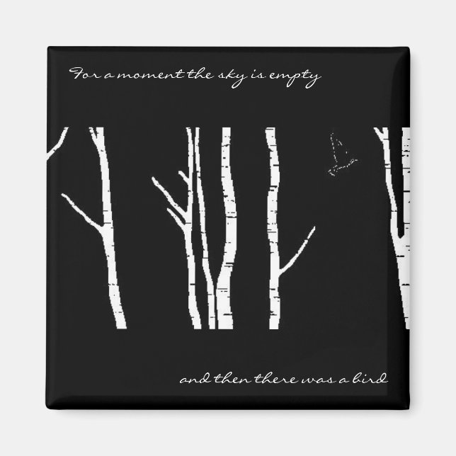 Och sen var det en fågel magnet (Framsidan)