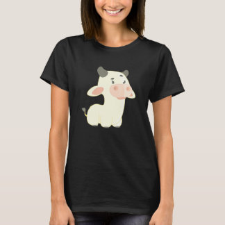Och söt ranchbebis ko t shirt