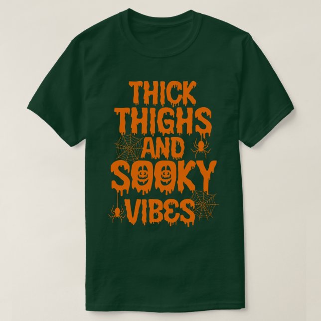 och Spooky Vibes 2 T Shirt (Design framsida)