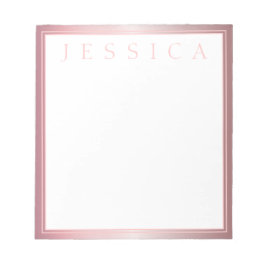  och subtila Ro Ombre | Ditt namn Anteckningsblock