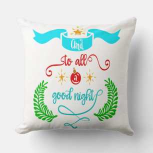Och till alla Bra Nattjul, Typografi, ZSG Kudde