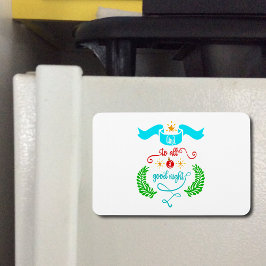 Och till alla Bra Nattjul, Typografi, ZSG Magnet