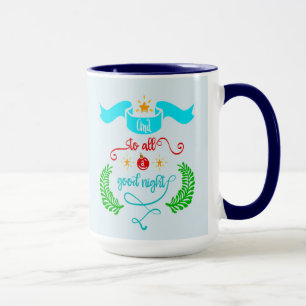 Och till alla Bra Nattjul, Typografi, ZSG Mugg