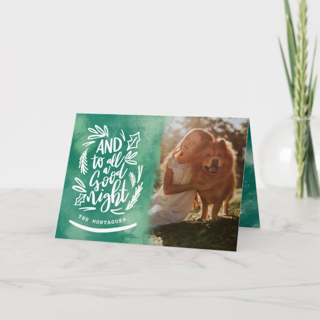 OCH TILL ALLT EN BRA NATT HELGKORT (Framsida)