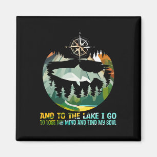 Och till sjön går jag för att tappa förståndet Cam Magnet