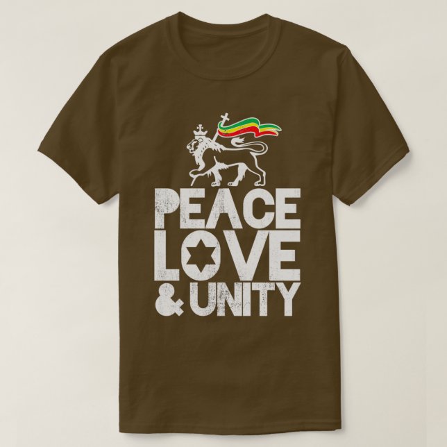 och Unity Rasta Nation T Shirt (Design framsida)