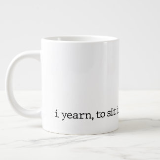 "...och vara." Specialpoetry Mugg Jumbo Mugg