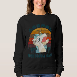 Och varför skulle jag bry mig Enhörning T Shirt