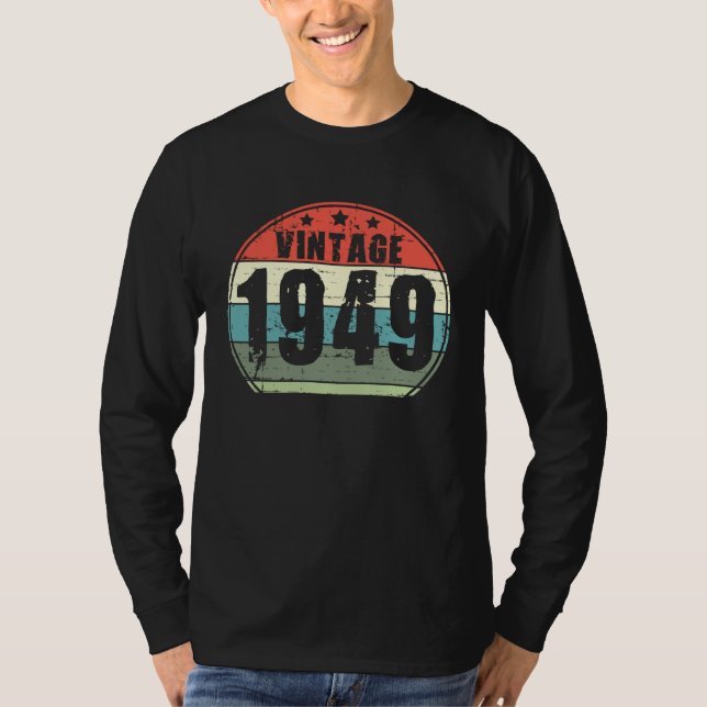 och vintage 1949 t shirt (Framsida)