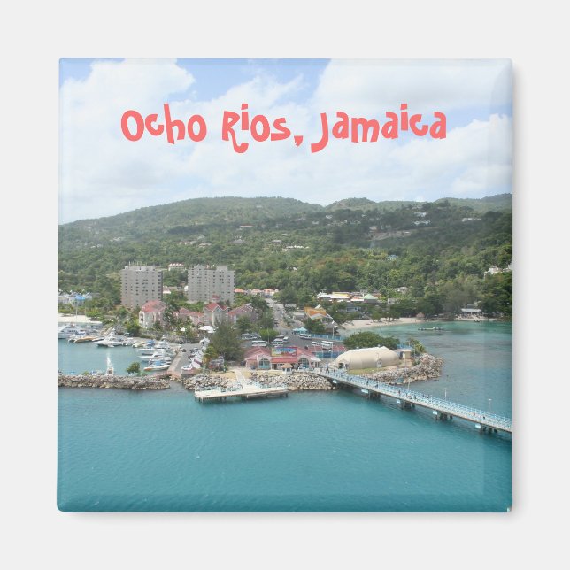 Ocho Rios, Jamaica Magnet (Framsidan)