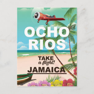 ocho rios jamaica resoraffisch vykort