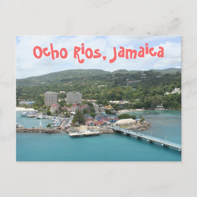 Ocho Rios, Jamaica-vykort Vykort (Framsida)