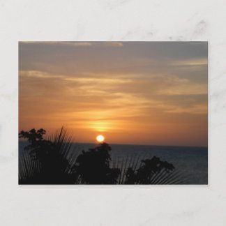 Ocho Rios Sunset i Jamaica Vykort