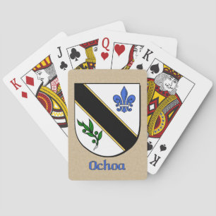 Ochoa Heraldic Shield Casinokort