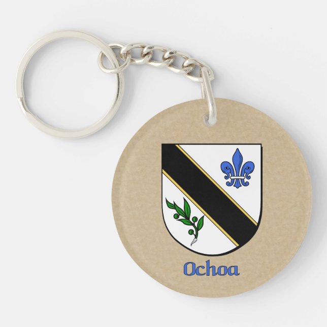 Ochoa Historical Shield med Flagga Mexiko (Framsidan)