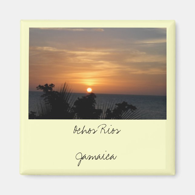 Ochos Rios Jamaica Magnet (Framsidan)