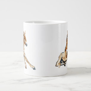Ochre Foal Jumbo Mugg